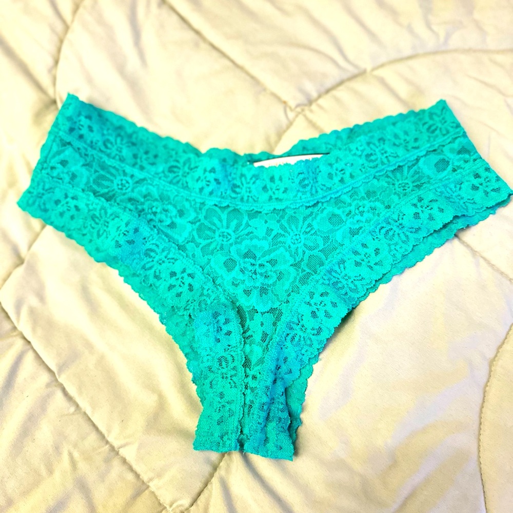 Victoria’s Secret  cheeky teal panty size medium